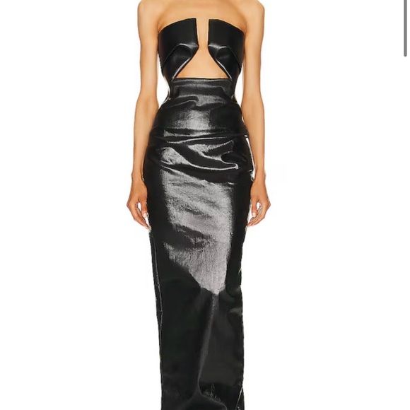 Rick Owens Dresses & Skirts - Rick Owens Black Prong Gown